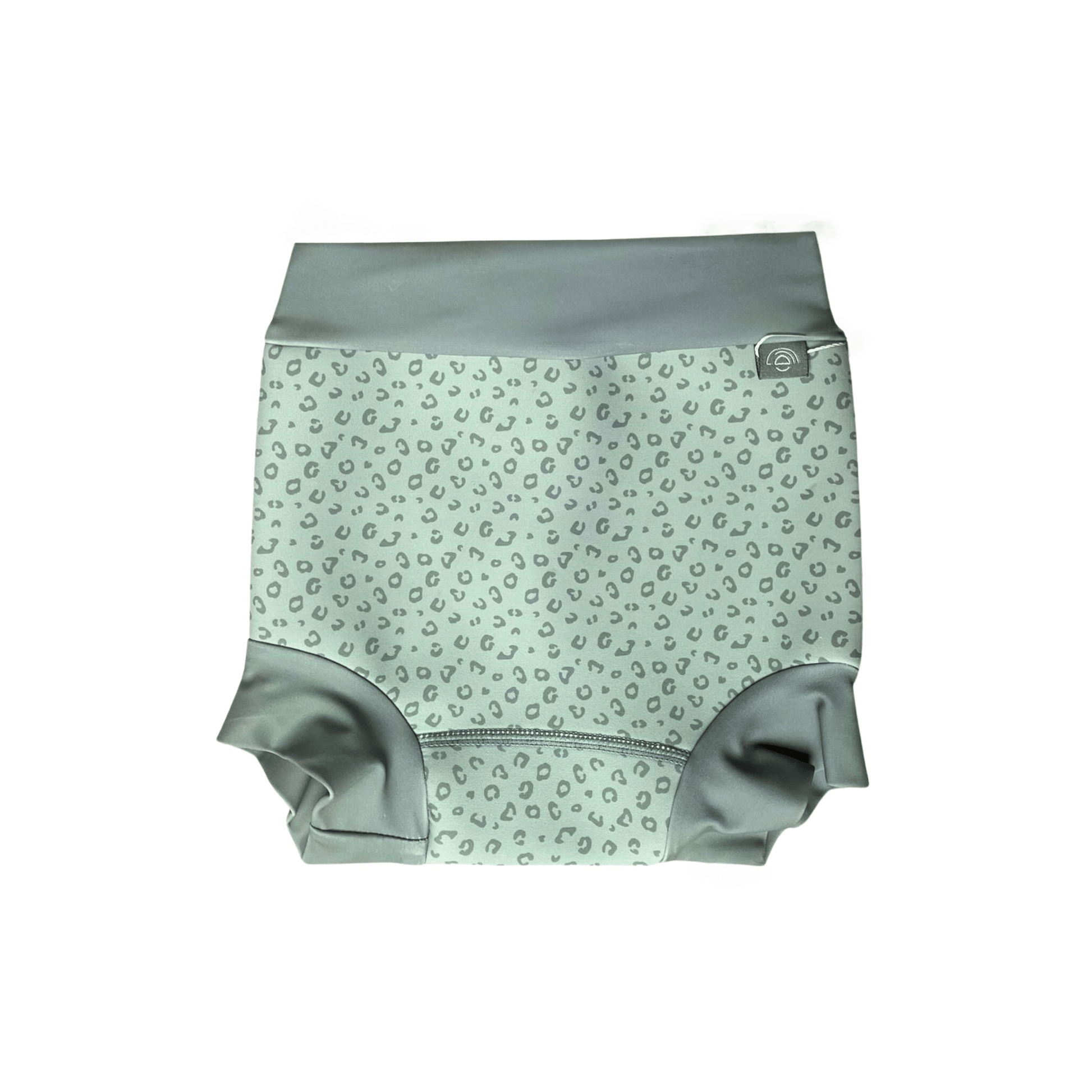 Swim Essentials Neoprene Swim Nappy Pant, Green Leopard