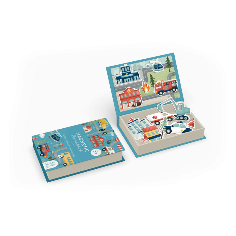 Sassi Magnetic Box Set - Vehicles image 2