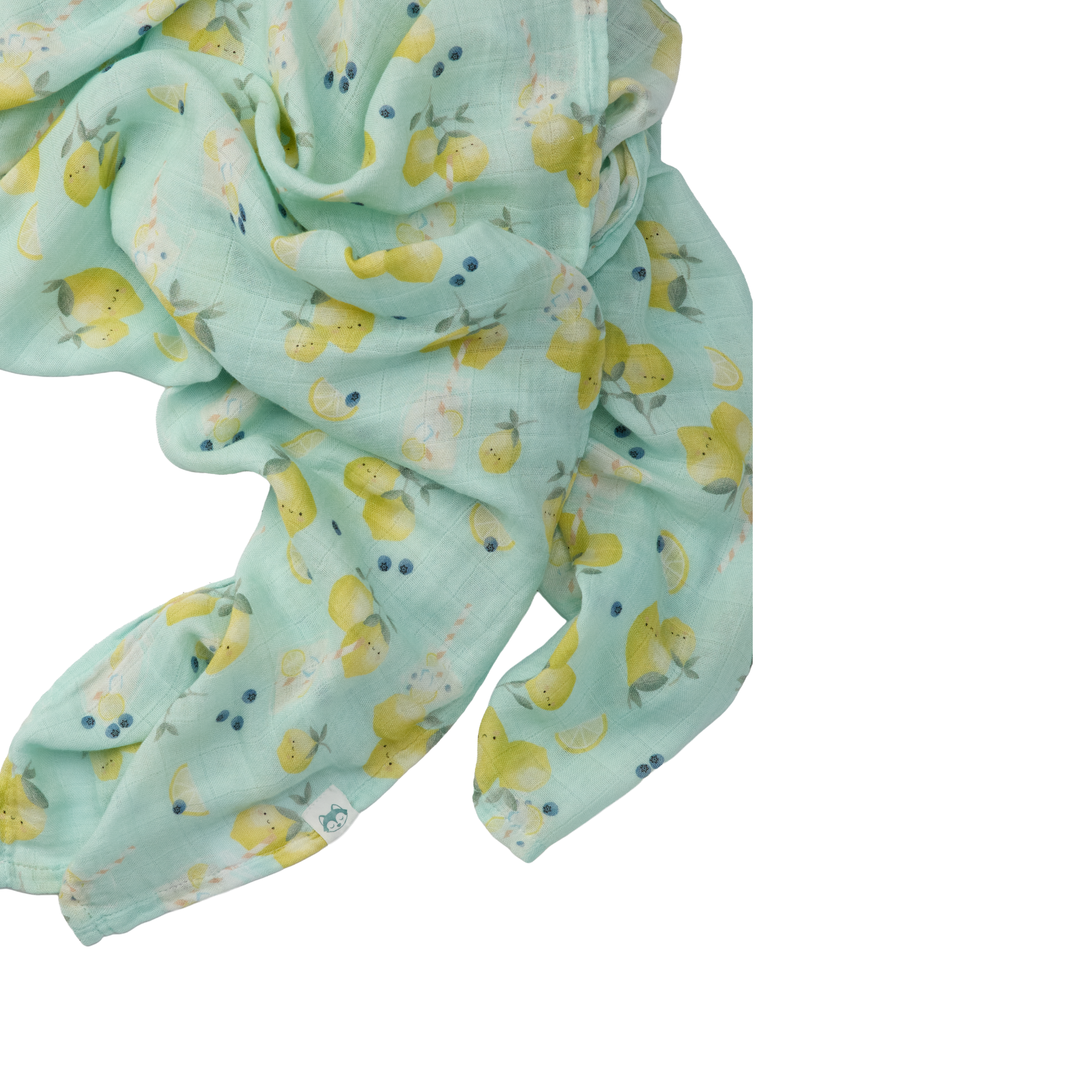 LouLou Lollipop Muslin Swaddle - Lemon Squeezy