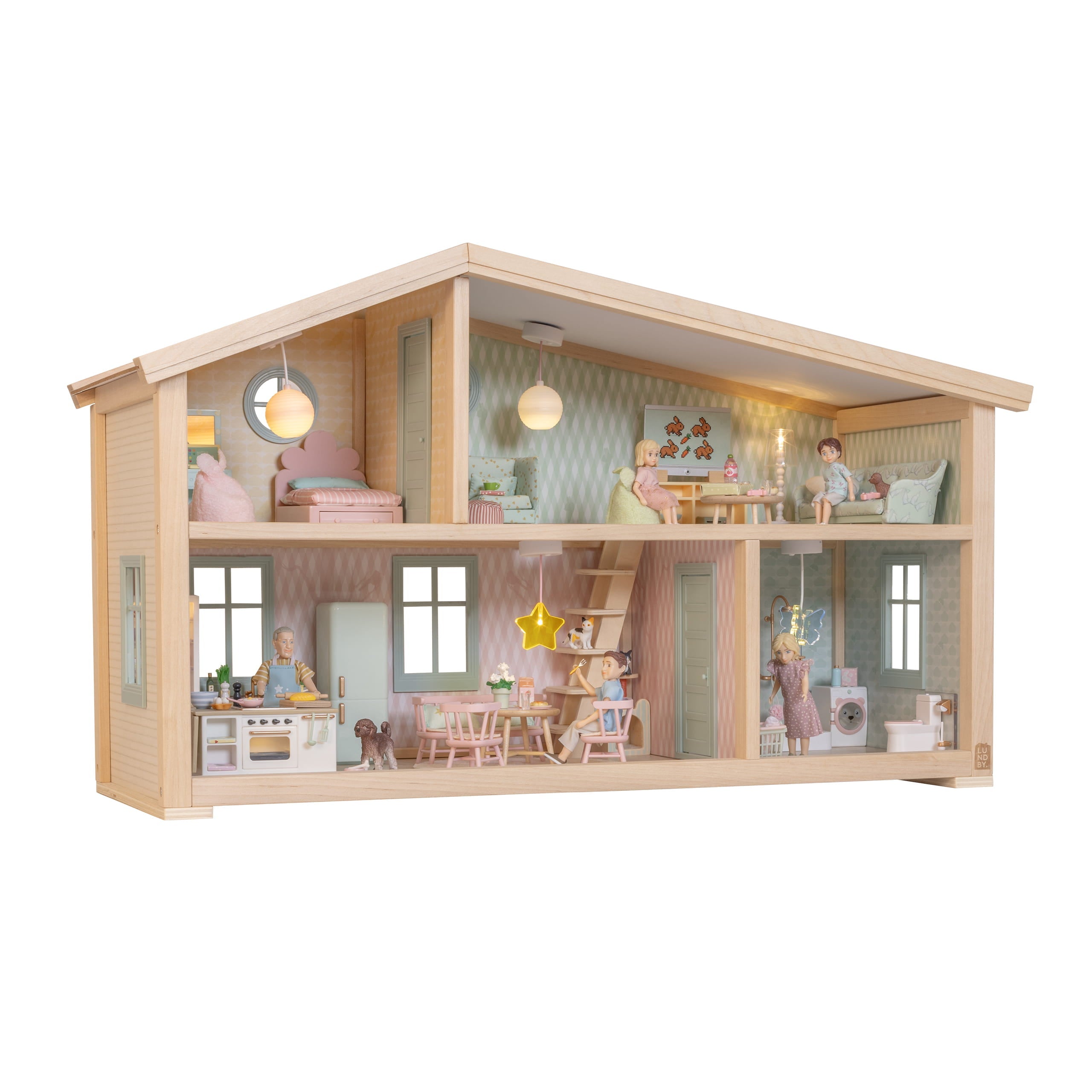Lundby Doll House - Star House, 2 Storey image 4