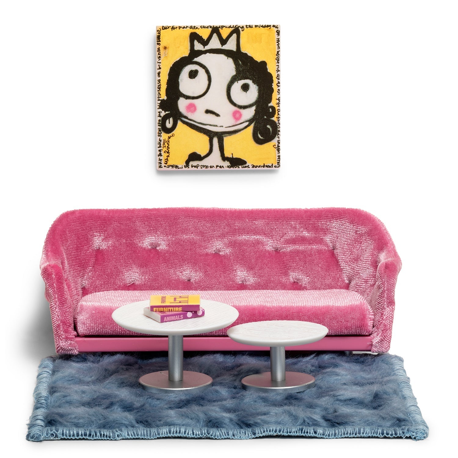 Lundby Doll House Furniture - Living Room Set
