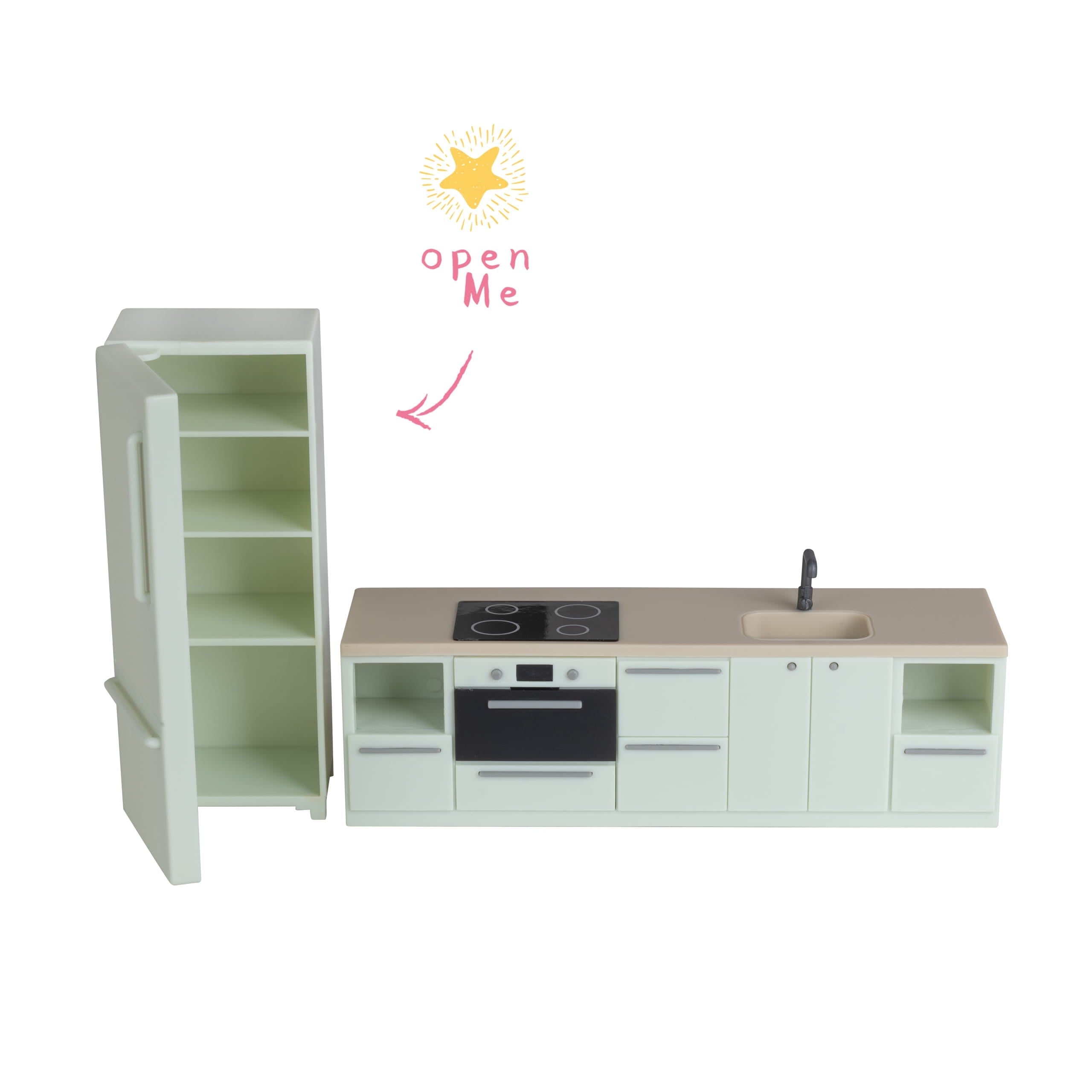 Lundby Doll House Furniture - Basic Kitchen Set image 2