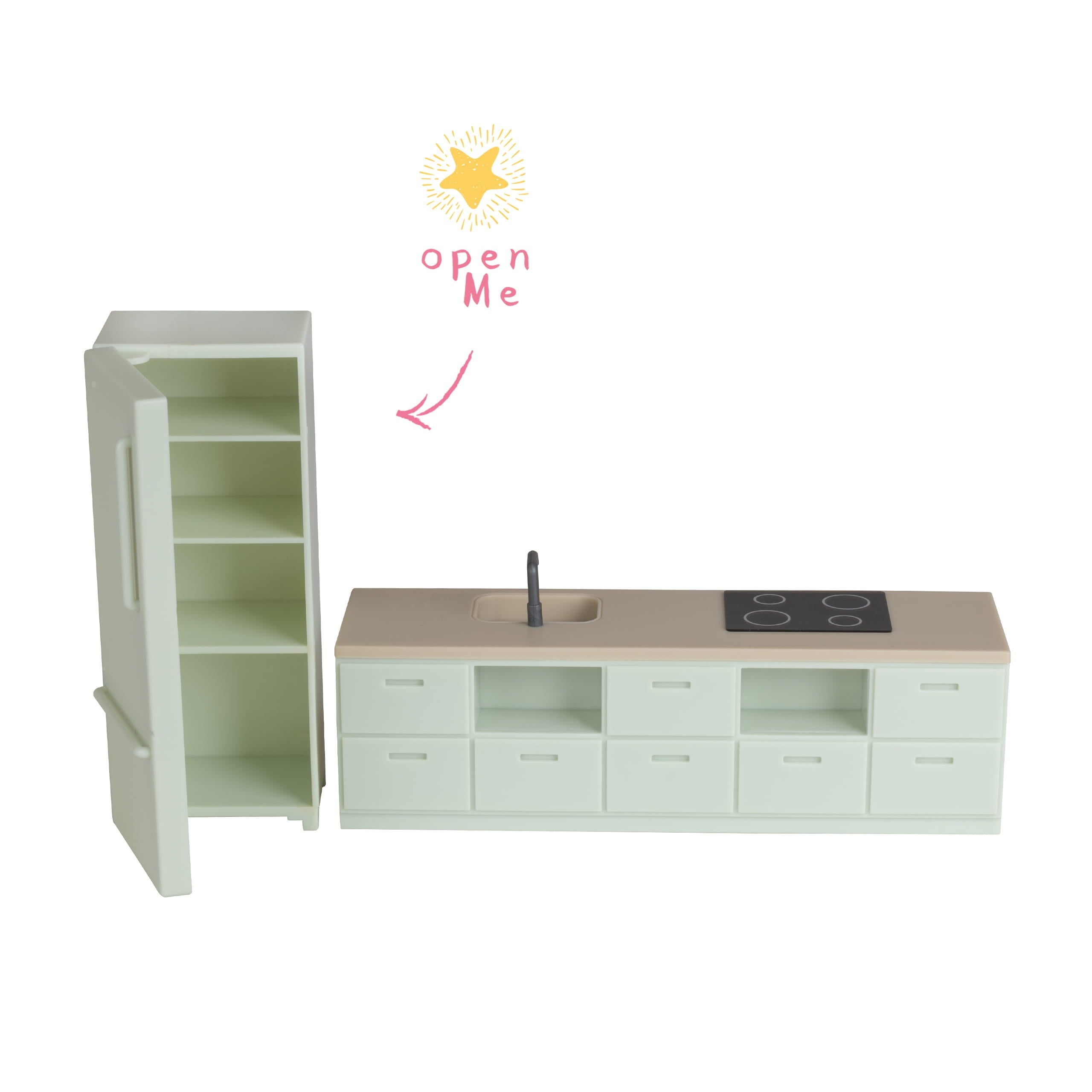 Lundby Doll House Furniture - Basic Kitchen Set image 3