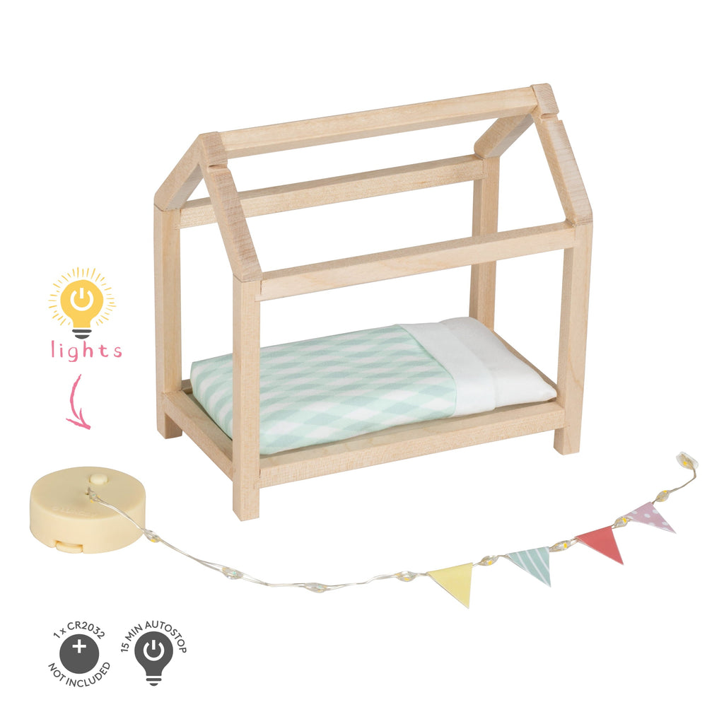 Lundby Doll House Furniture - Children's House Bed Set image 2