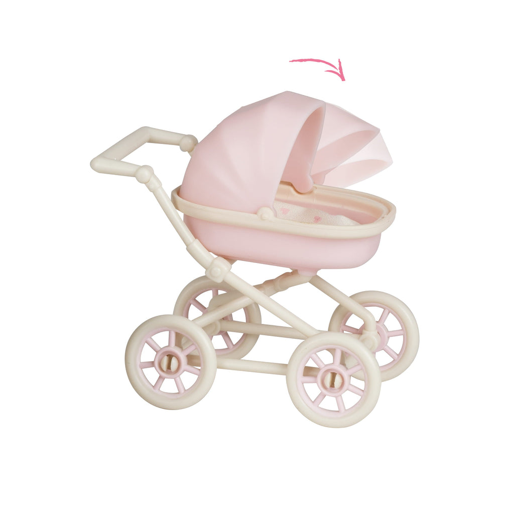 Lundby Doll House Accessories - Baby Pram & Teddy Set image 6