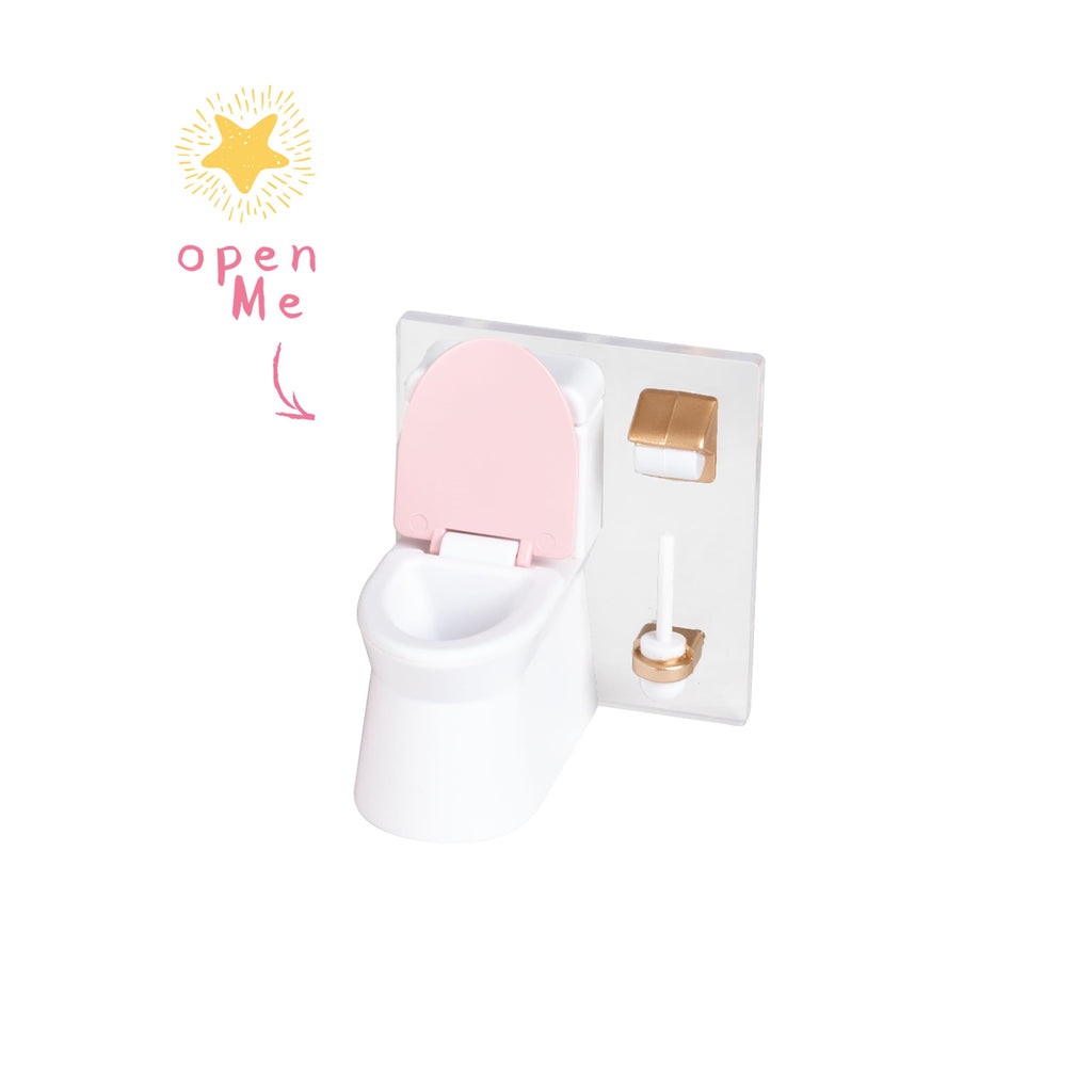 Lundby Doll House Furniture - Bathroom Washbasin & Toilet Set image 4
