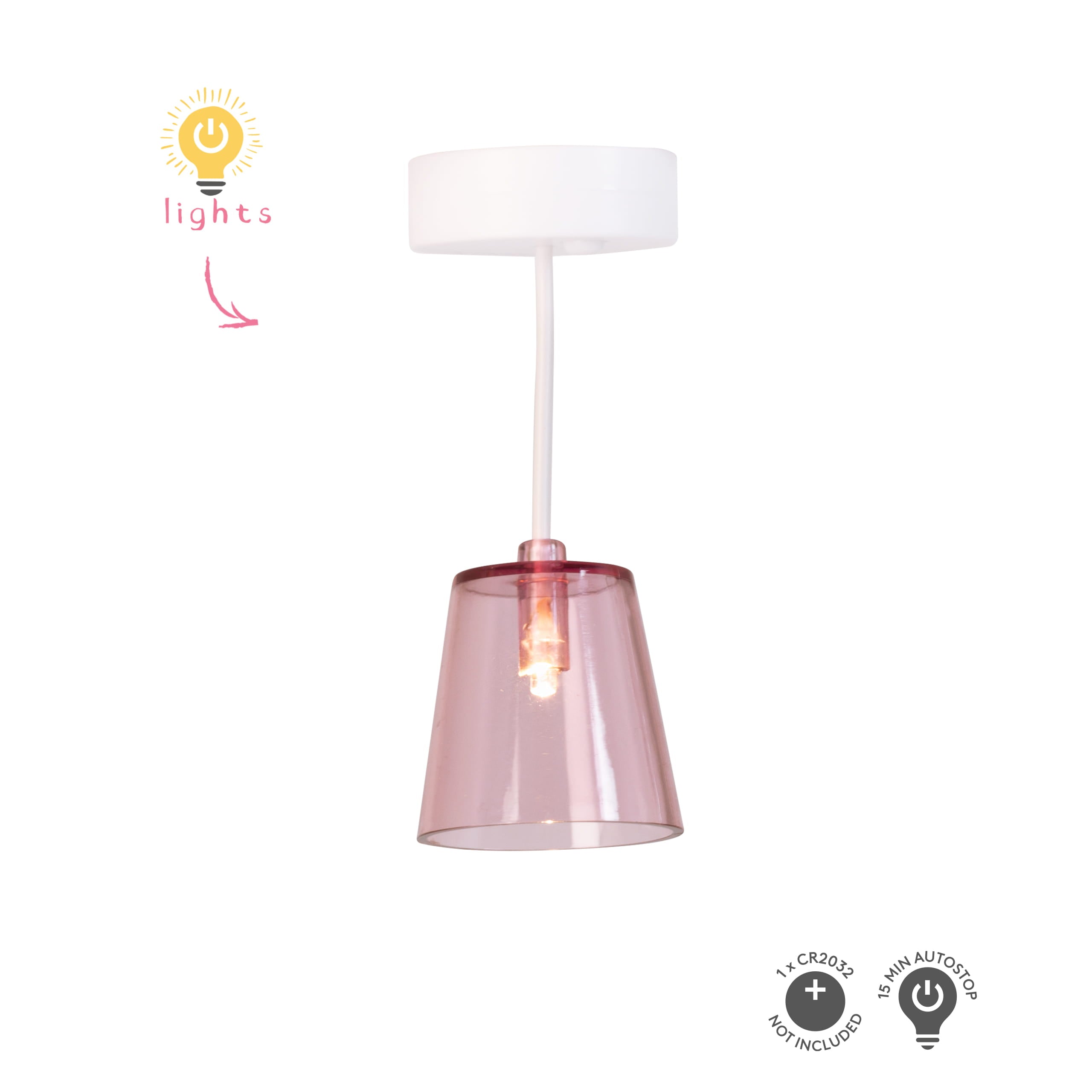 Lundby Doll House Accessories - Floor & Ceiling Lamp Set, 2 pcs image 3