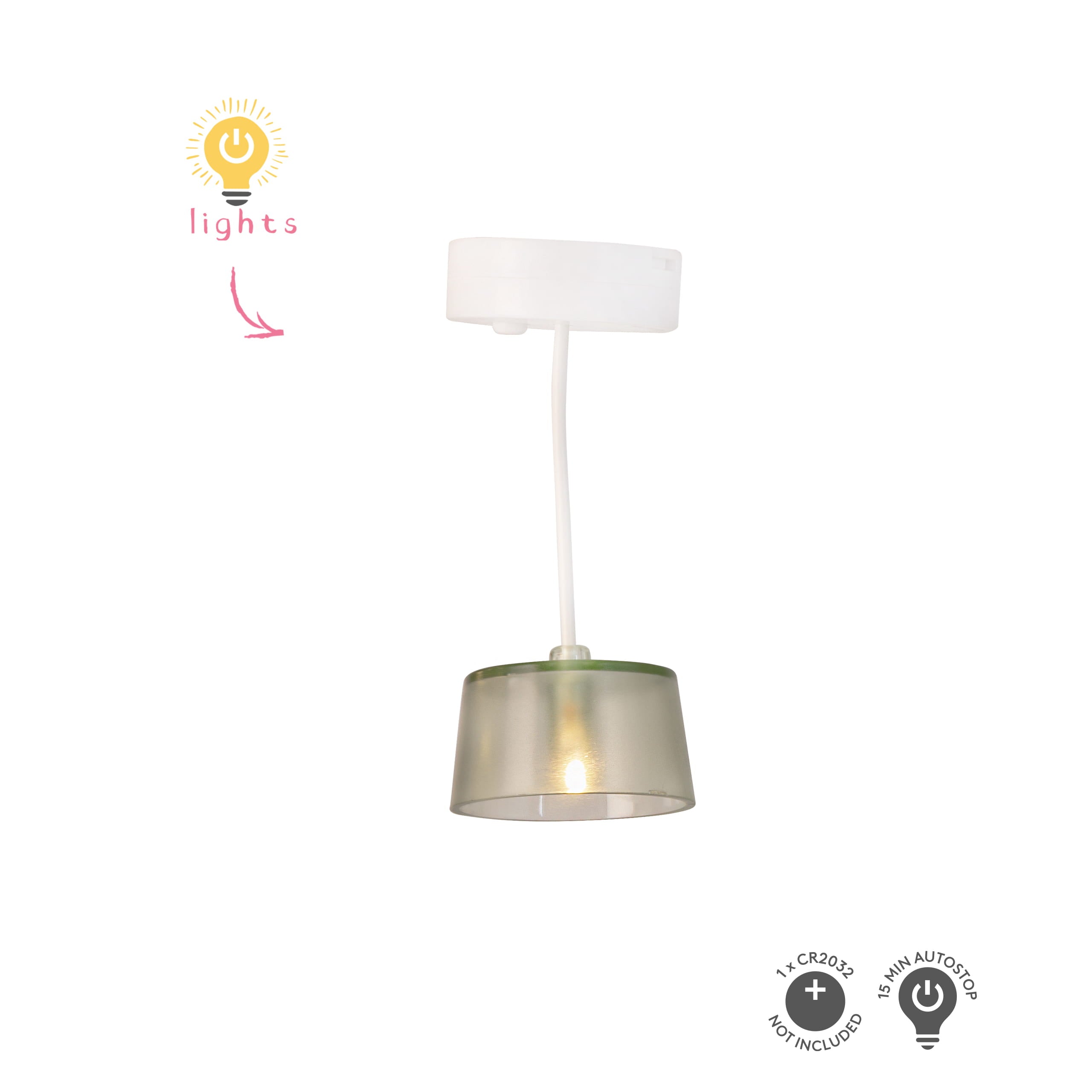Lundby Doll House Accessories - Star Ceiling Lamps, 2 pcs image 2