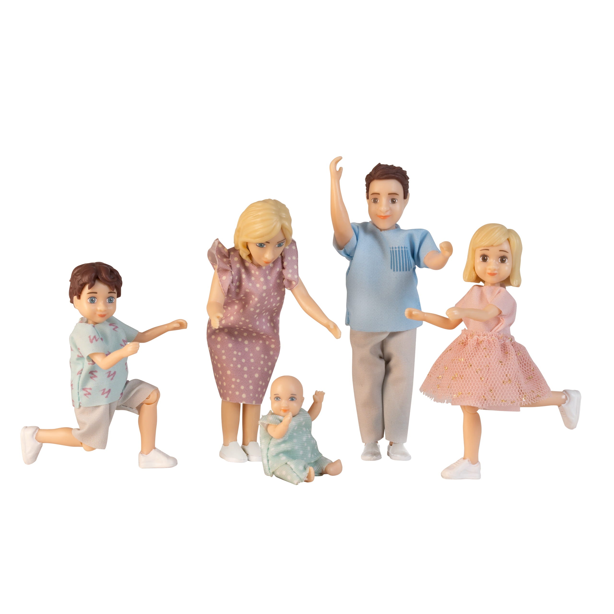 Lundby Doll House Dolls - Charlie Family Set, 5 pcs image 2
