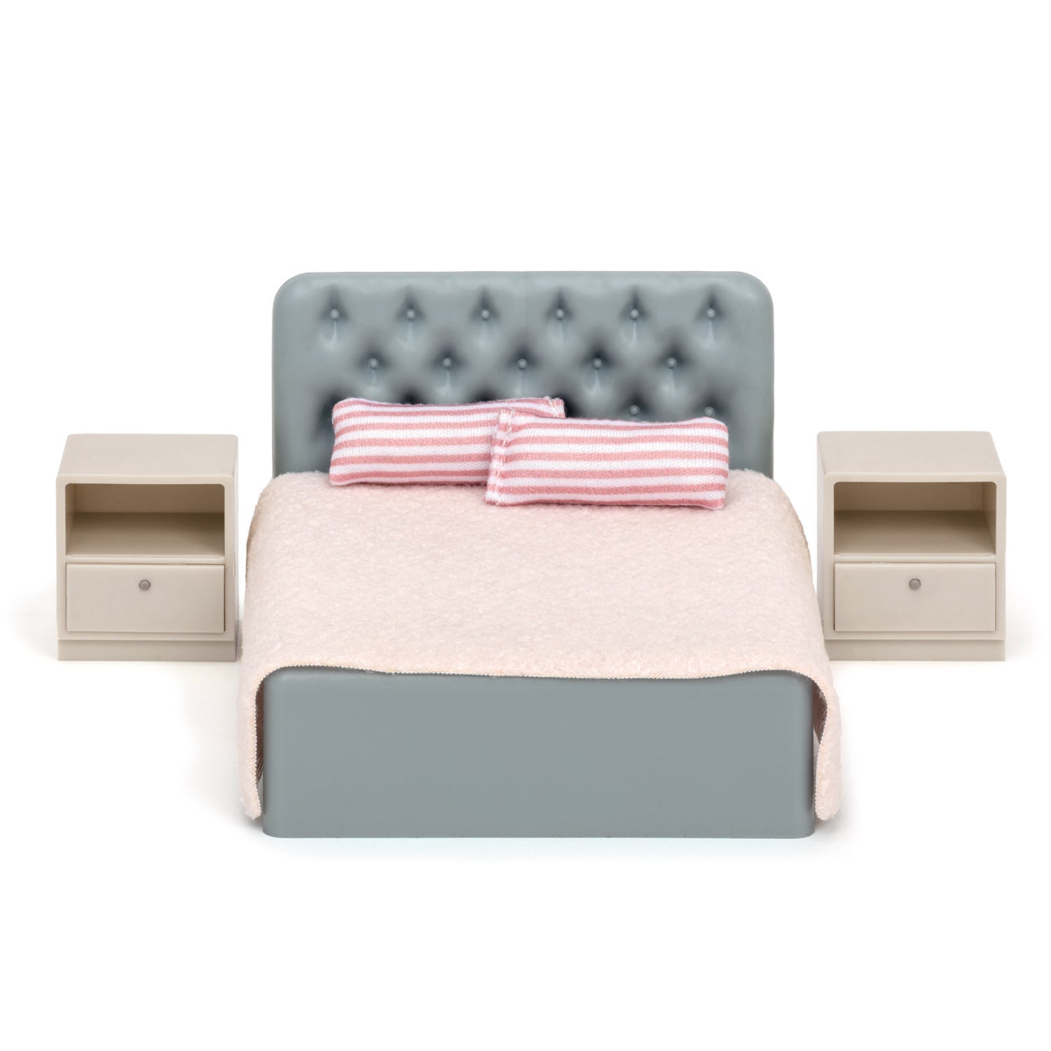 Lundby Doll House Furniture - Basic Bedroom Set