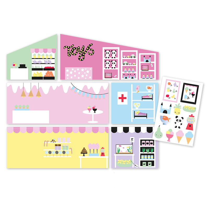 Lundby Doll House - Creative House Wall Set - Shop