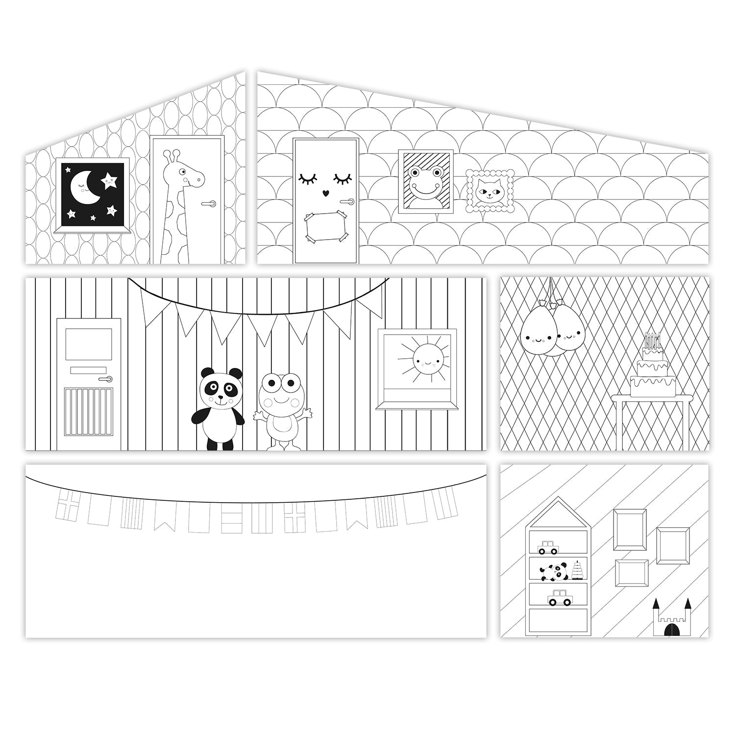 Lundby Doll House - Creative House Wall Set - DIY