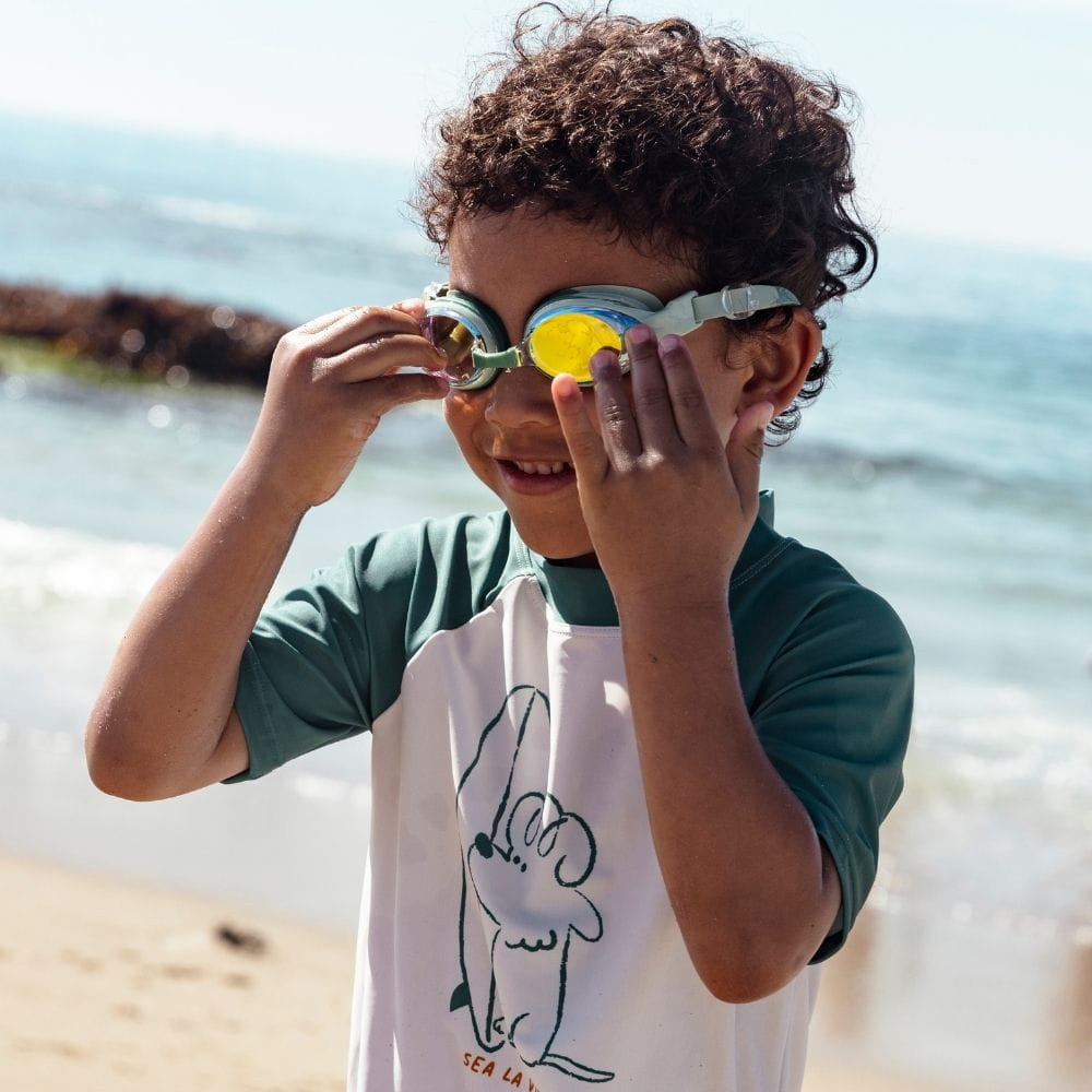 Swim Essentials Goggles - Green Surfer image 2