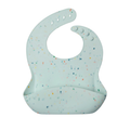 LouLou Lollipop Silicone Bib - Confetti Mint