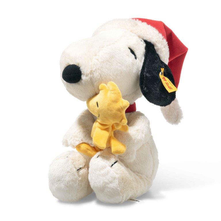 Steiff Soft Cuddly Friends - Snoopy with Woodstock Christmas, 30 cm
