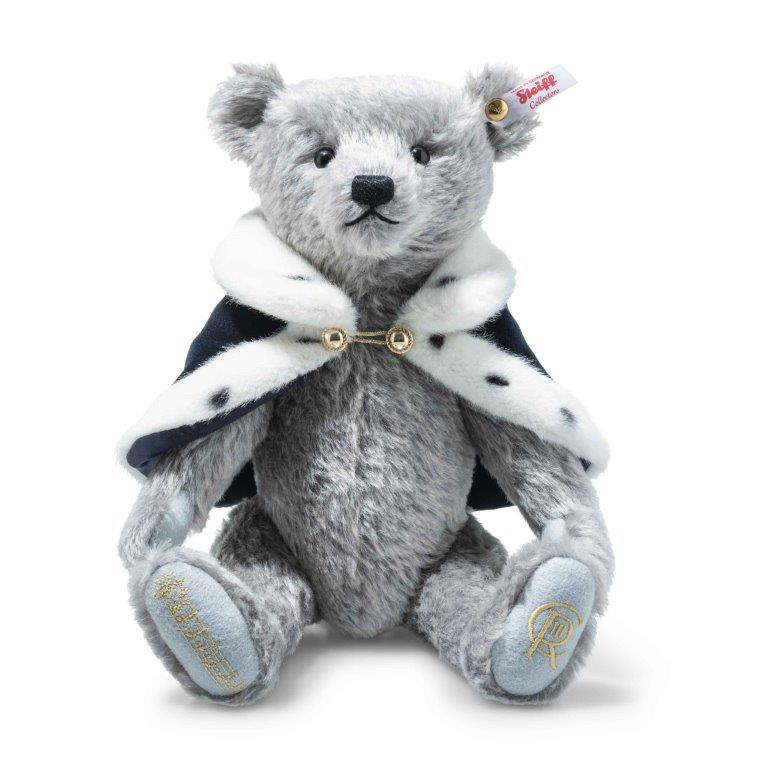 Steiff Limited Edition Teddy Bear - King Charles III Long to Reign Over Us, 31 cm image 3