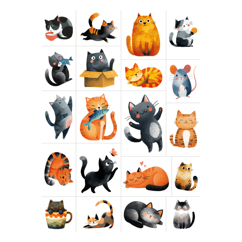 Sassi Tattoos - Cats image 2