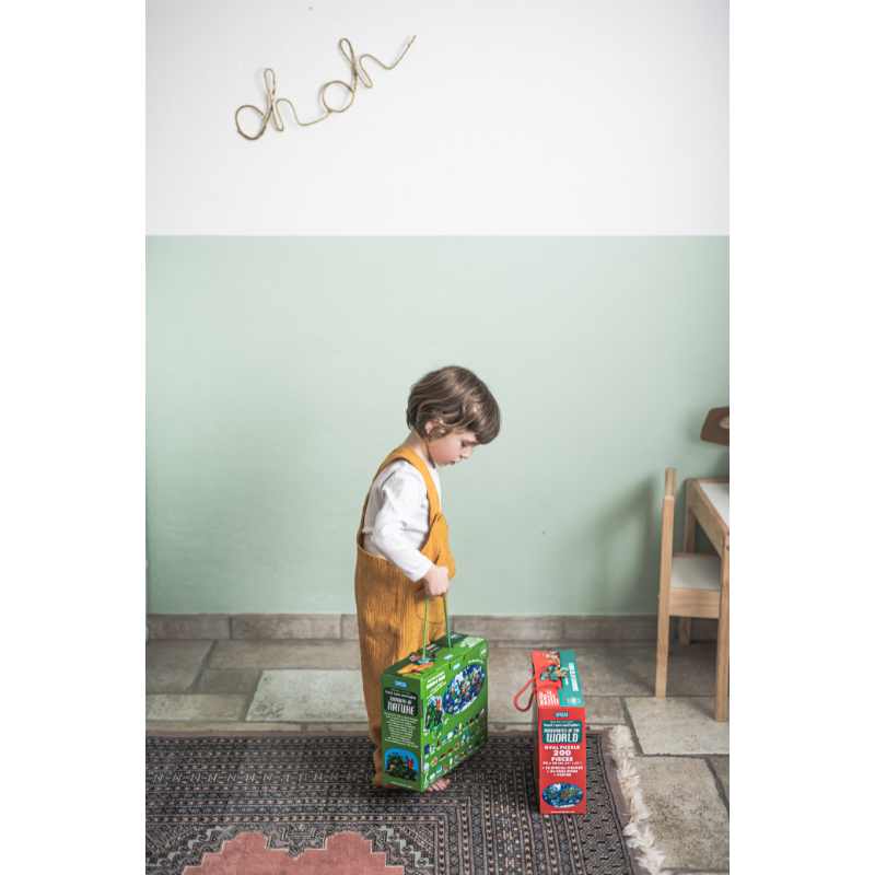 Sassi Travel, Learn and Explore - Puzzle and Book Set - The Wonders of Nature, 205 pcs image 5