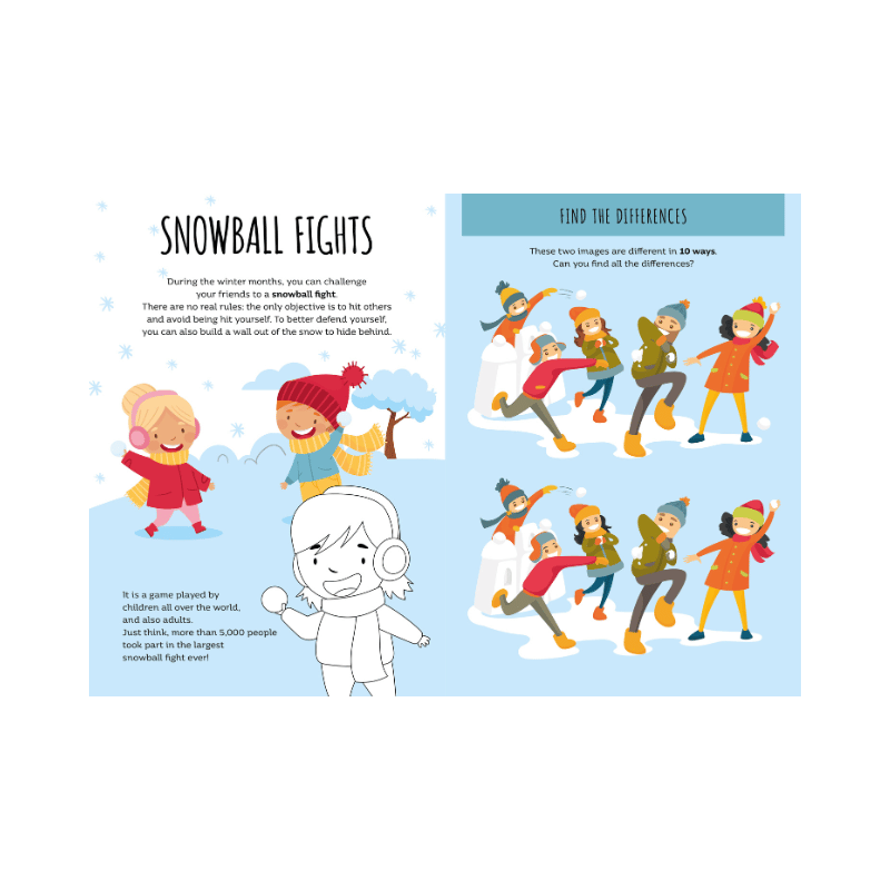Sassi Stickers and Activities Book - Winter image 4
