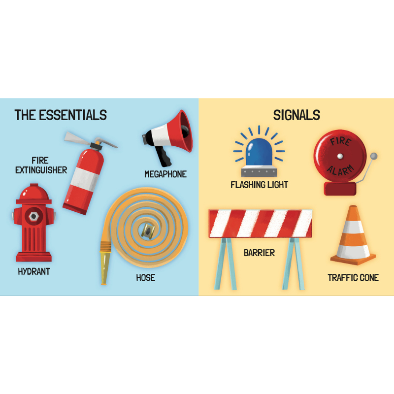 Sassi 3D Puzzle and Book Set - Learn Shapes Firefighters , 40 pcs image 6
