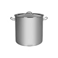Chef Inox Elite Stockpot with Lid 400x400mm / 50Lt