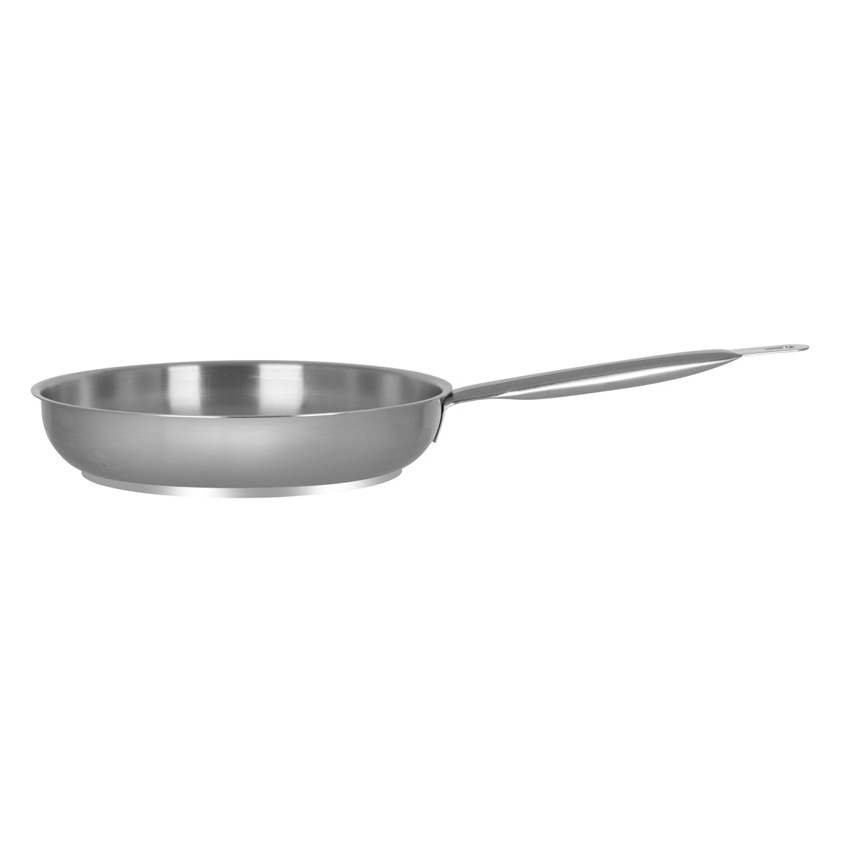 Paderno S 6100 Frypan N/S Alum w/SS Tube HDL 400x75mm