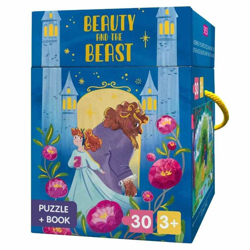 Sassi Fairy Tale Puzzle & Book Set - Beauty and the Beast image 7