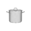 Chef Inox Professional Stockpot with Lid 280x240mm / 14.75Lt
