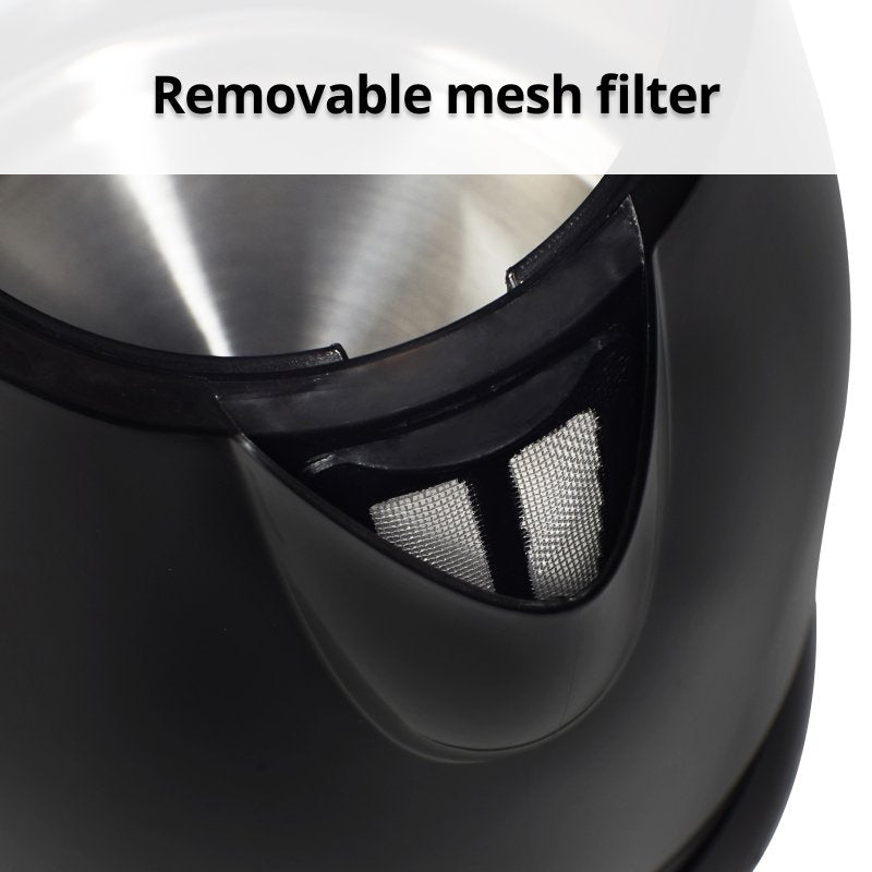 Nero Bambino 0.9L Black Kettle