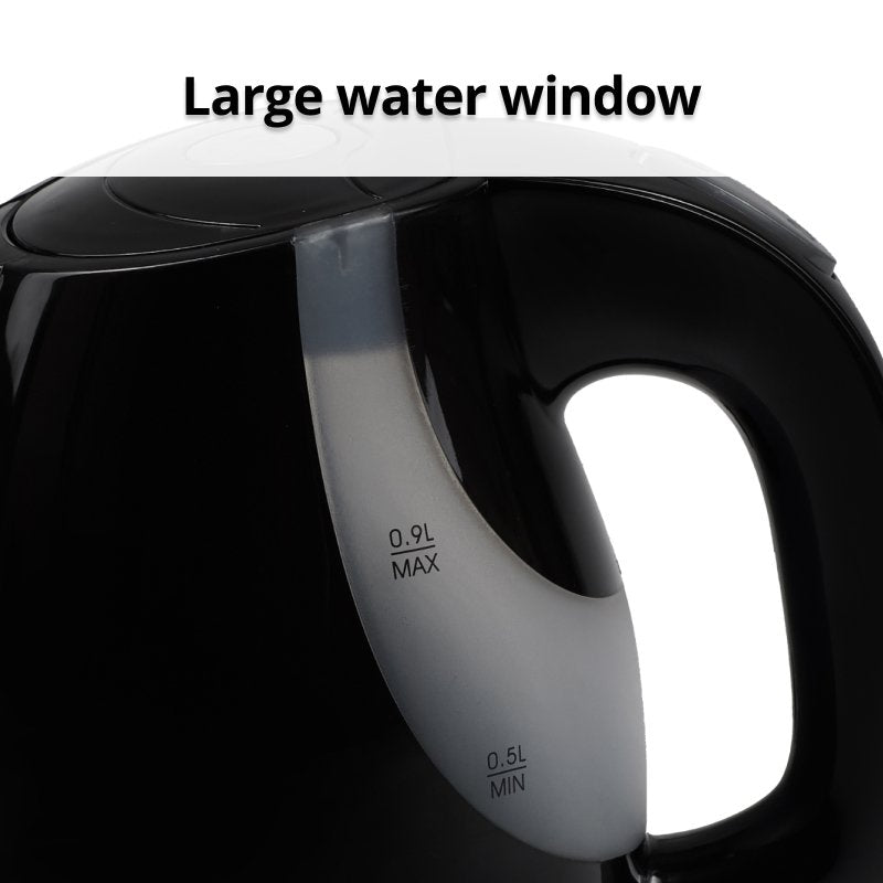 Nero Bambino 0.9L Black Kettle