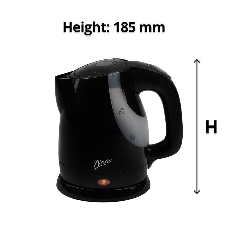 Nero Bambino 0.9L Black Kettle