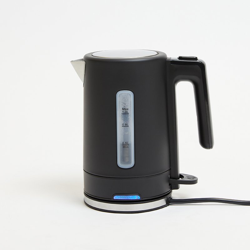 Nero Select 1L Black Stainless Steel Kettle