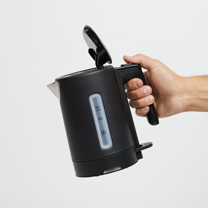 Nero Select 1L Black Stainless Steel Kettle