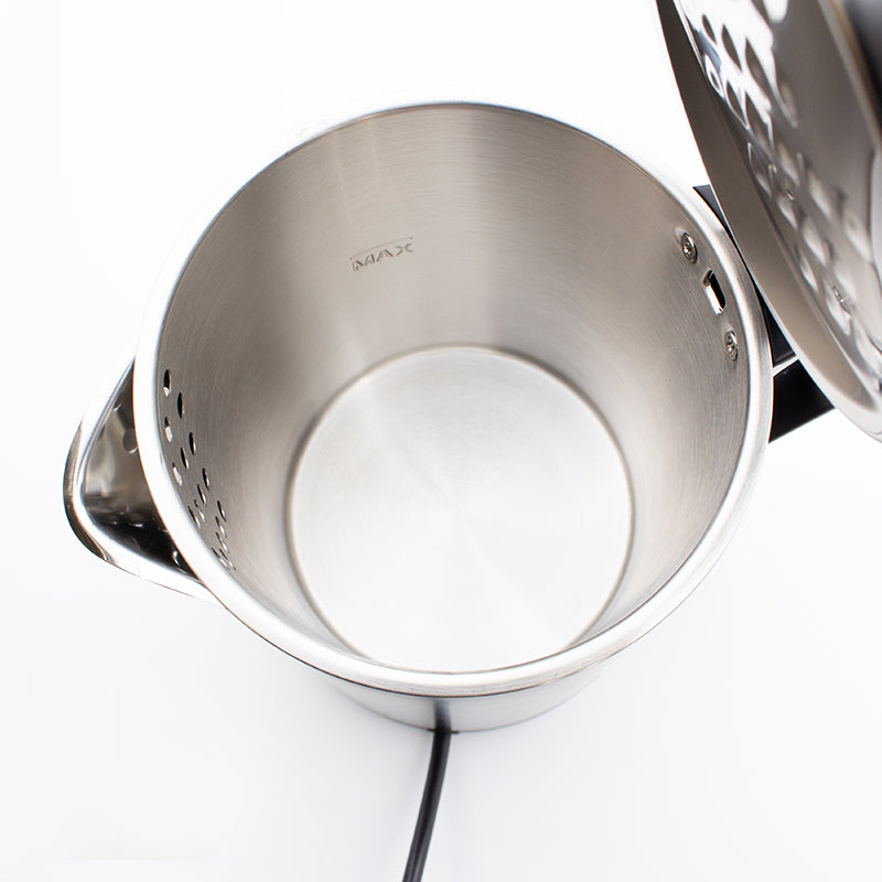 Nero Aria 0.8L Double Wall Black Kettle