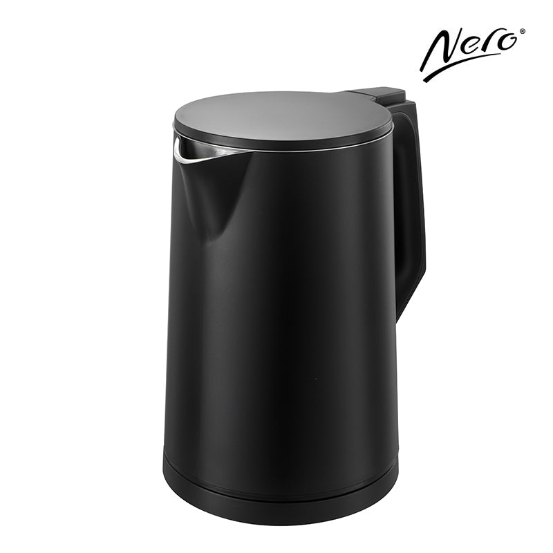Nero Aria 1.7L Double Wall Black Kettle