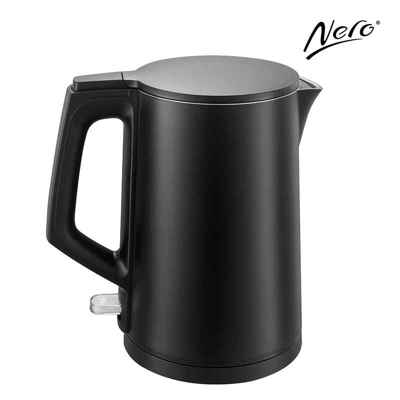 Nero Aria 1.7L Double Wall Black Kettle