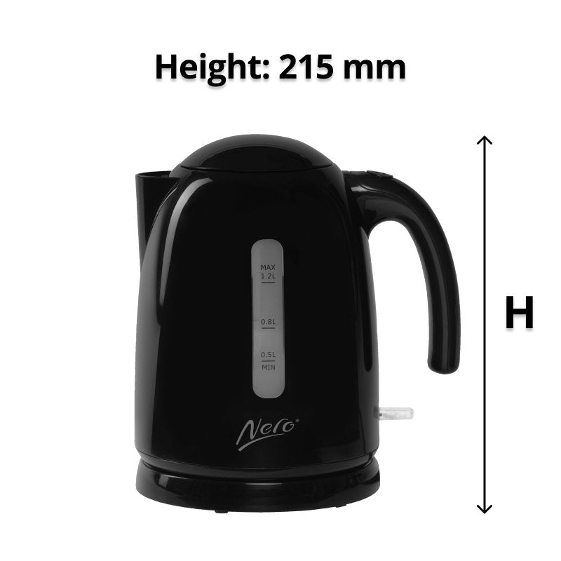 Nero Studio 1.2L Black Kettle