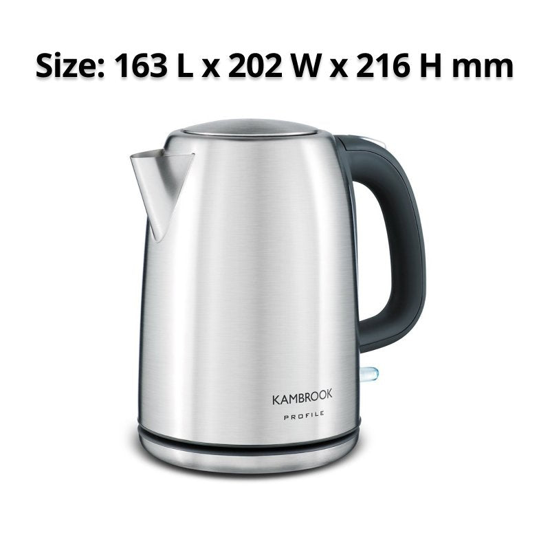 Kambrook Profile Kettle 1.7L Stainless Steel