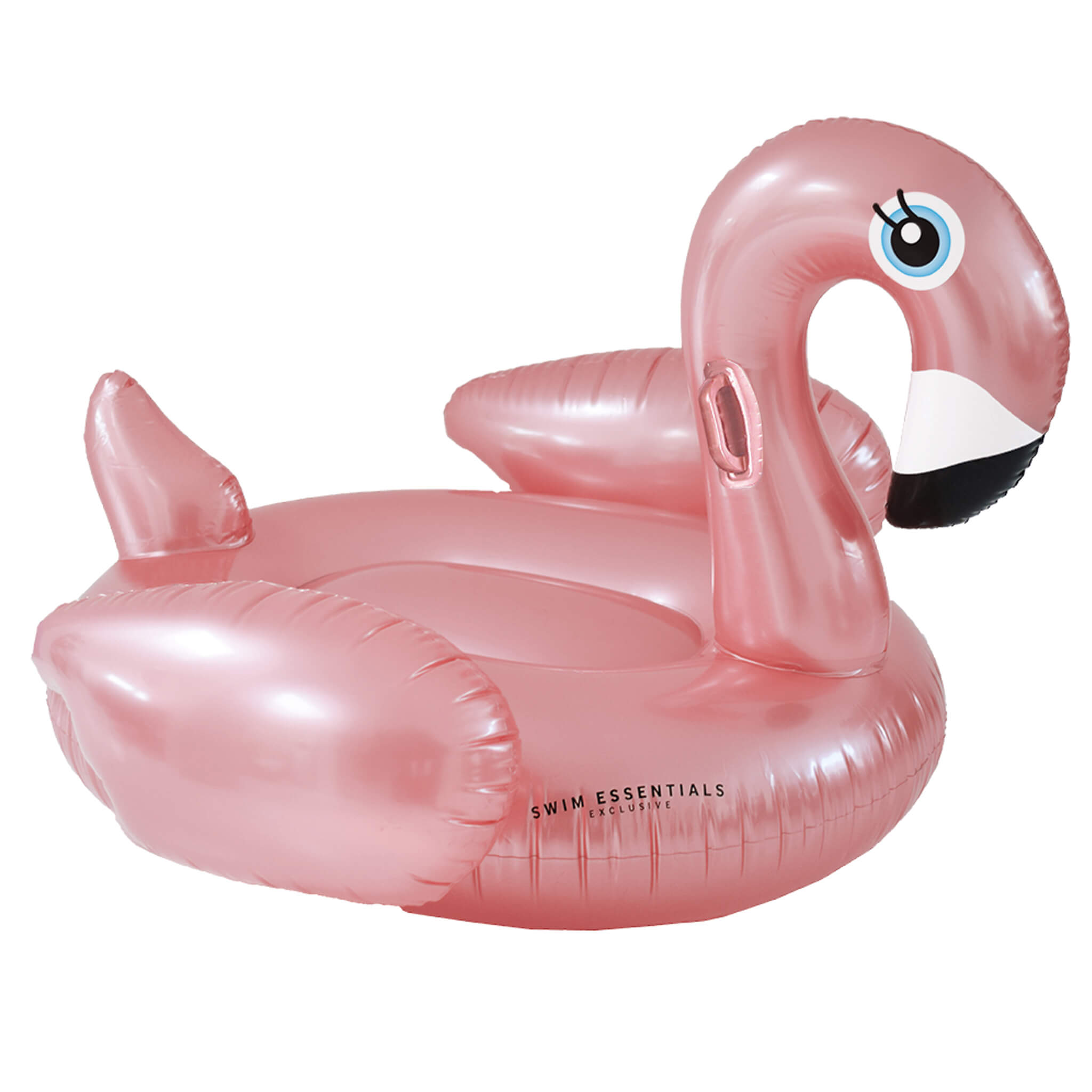 Swim Essentials Inflatable Ride On - Flamingo, Rose Gold, 150 cm