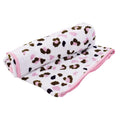 Swim Essentials Luxe Beach Towel - Khaki Leopard, 135 x 65 cm