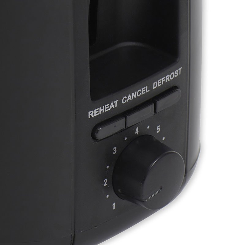 Nero Black 2 Slice Toaster