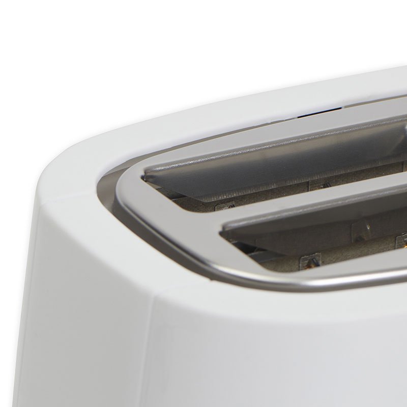 Nero White 2 Slice Toaster