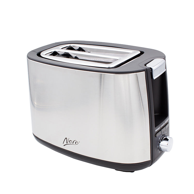 Nero Stainless Steel 2 Slice Toaster