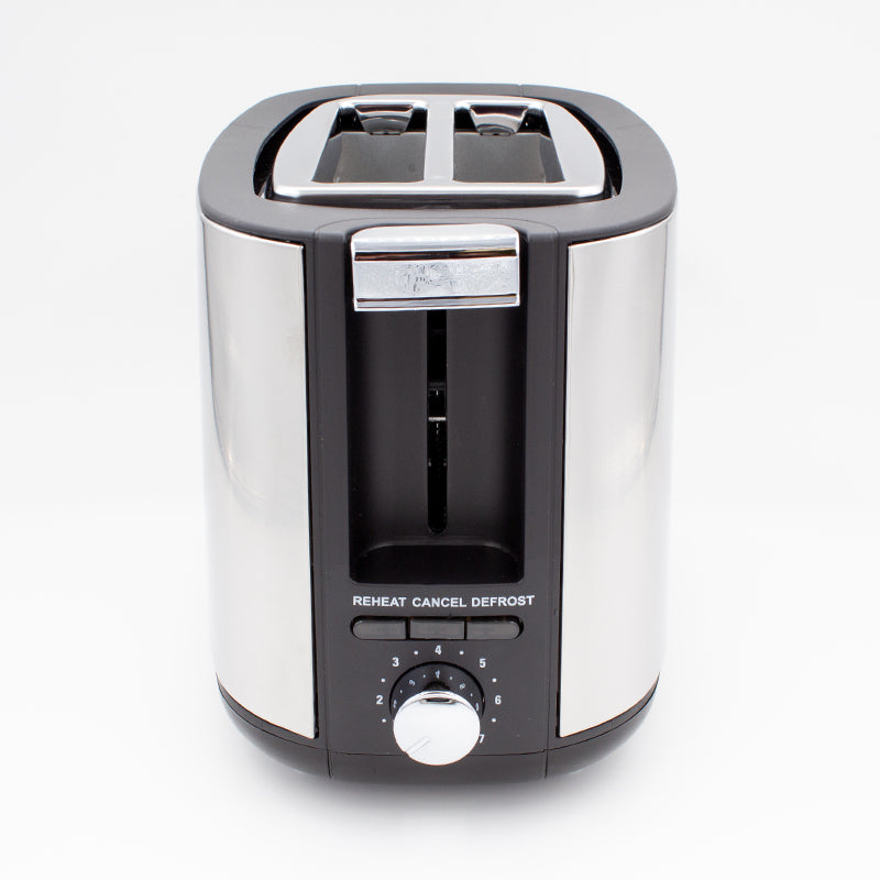 Nero Stainless Steel 2 Slice Toaster