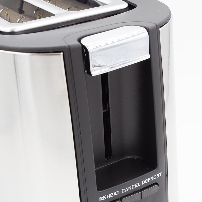 Nero Stainless Steel 2 Slice Toaster