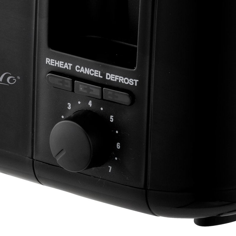 Nero Black 4 Slice Toaster
