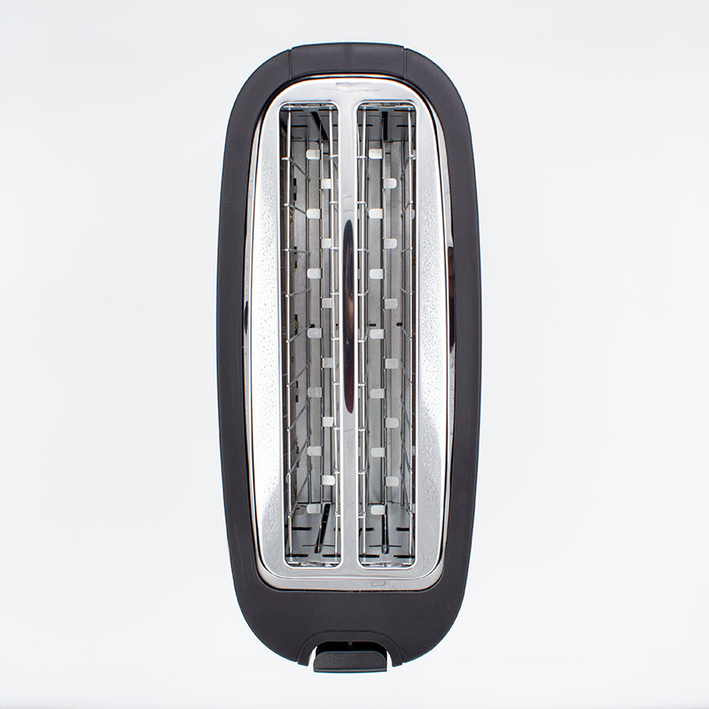 Nero Black 4 Slice Long Toaster