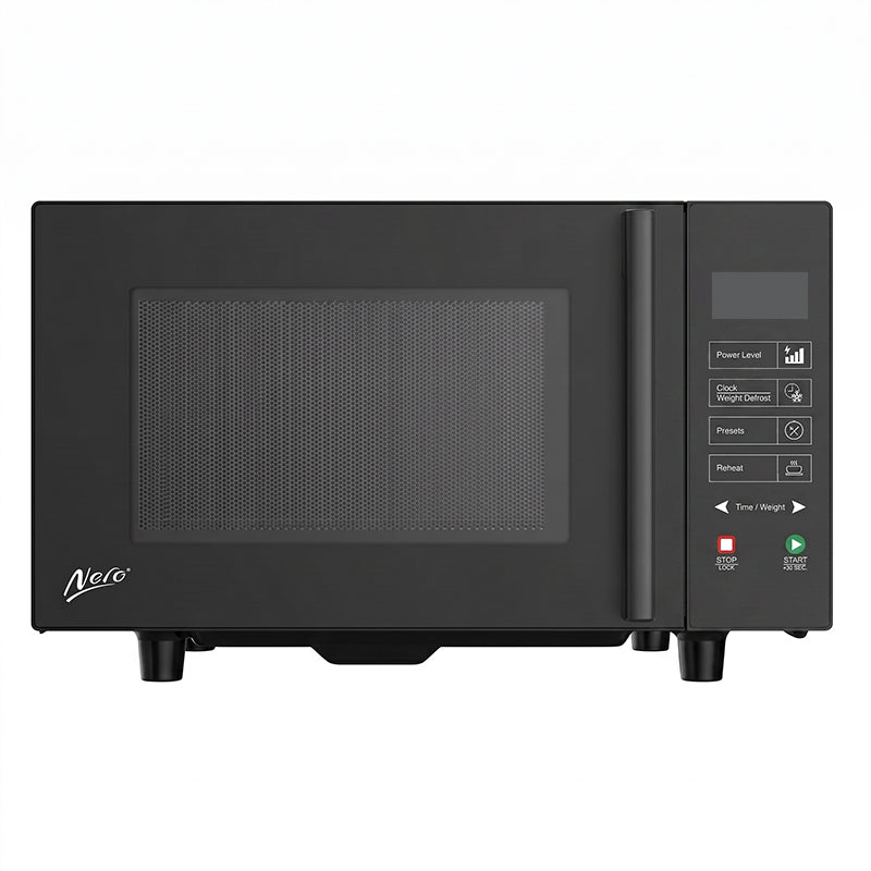Nero Black Flatbed Microwave