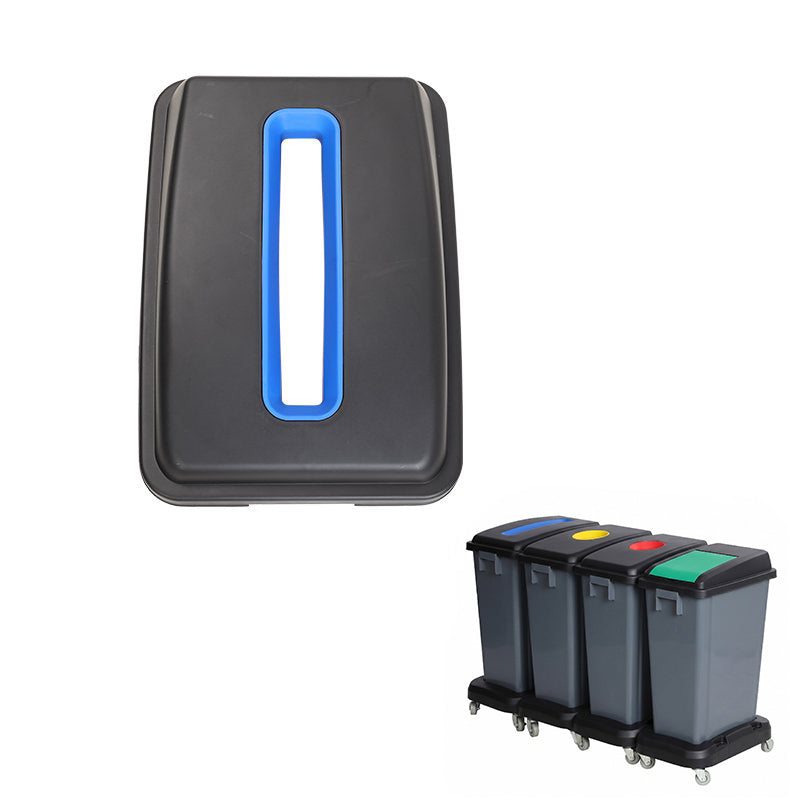 Compass blue lid for 60L recycling bin