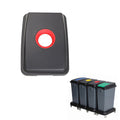 Compass red lid for 60L recycling bin